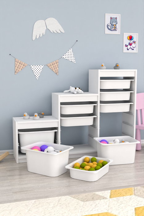Hanah Home Armario Multiusos Swiss - Blanco